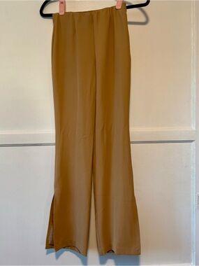 Women's Tan Dress Pants with Slits from Nordstrom